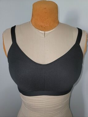 Warner's Black Wireless Comfort Bra